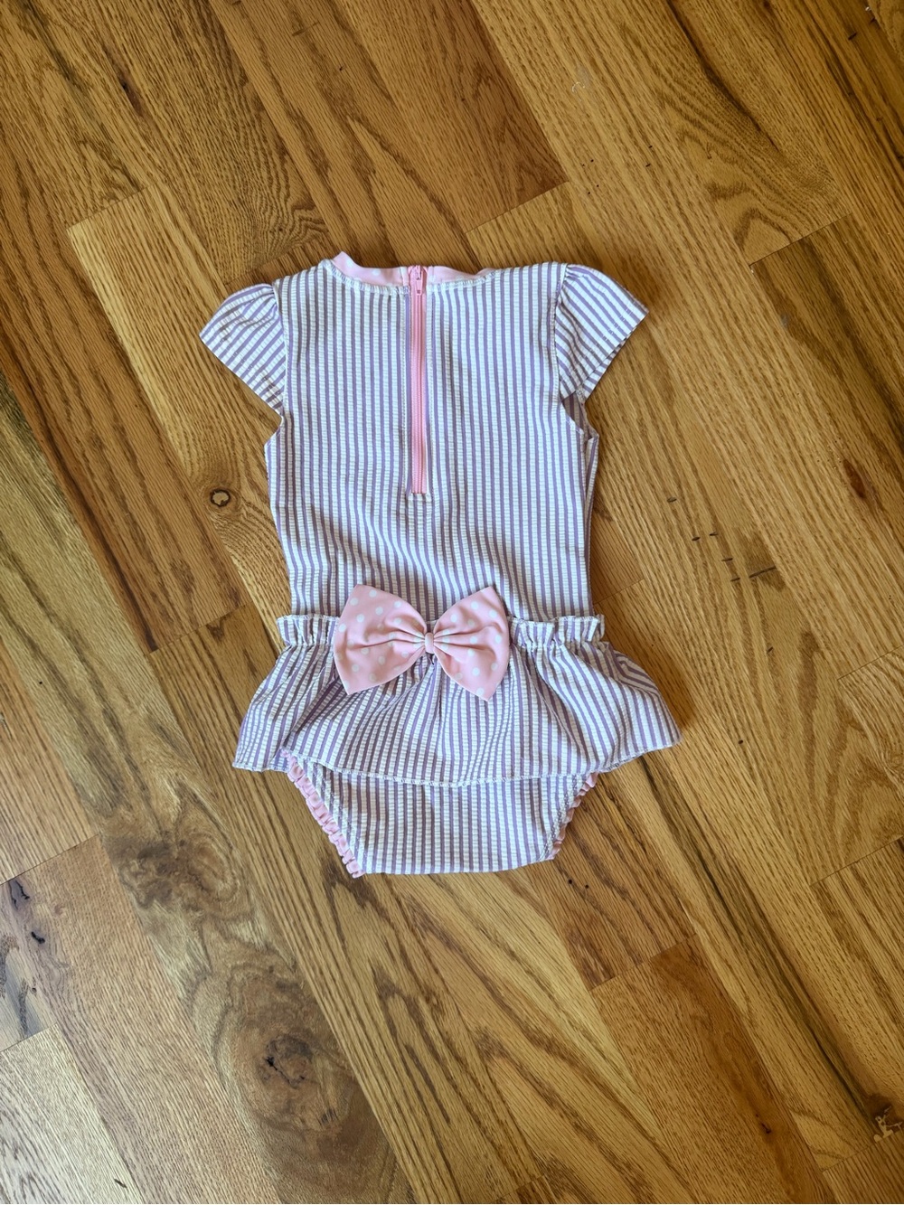 Ruffle Butts Striped Ruffle Bathing Suit - Picture 4 of 4